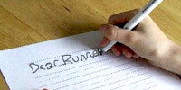 Read messages sent to the runners