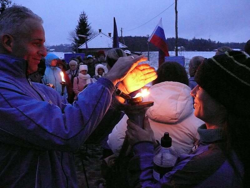 The Harmony Run torch warms up both our hearts and hands (II.)