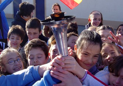Group with Torch