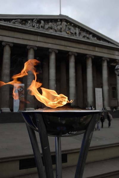 Flame at British Museum