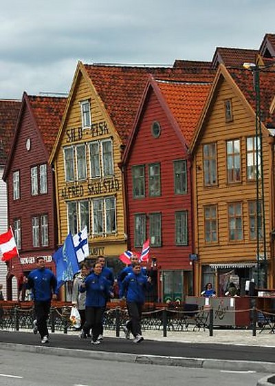 Team running in Bergen -ver