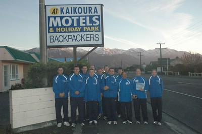 A1 Kaikoura Motel offered the World Harmony Run Team free accomodation