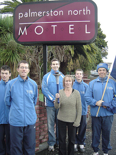 Palmerston North Motel, along with several other motels, provided as with accommodation.