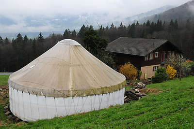one of our best sleeping places: a Mongolian Yurt