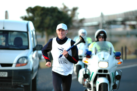 Dima Lehonkov on the World Harmony Run