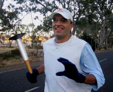 Veeraja Uppal running