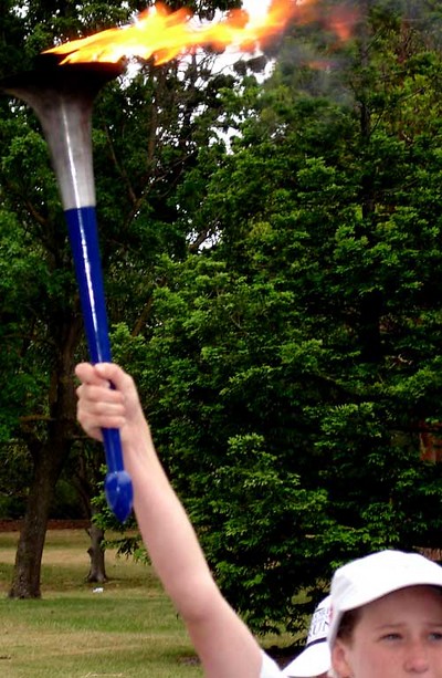 Hold the flame with pride!