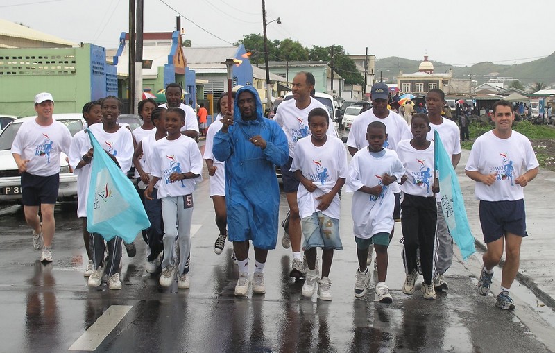 Hon. Sam Terence Condor, St. Kitts, runs