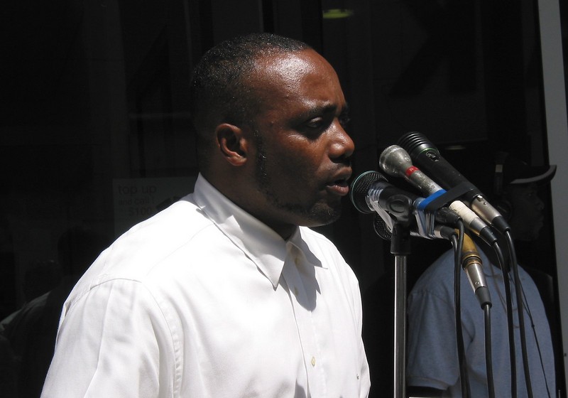 Hon. Rayburn Blackmoore, the Minister of State and Legal Affairs, Dominica