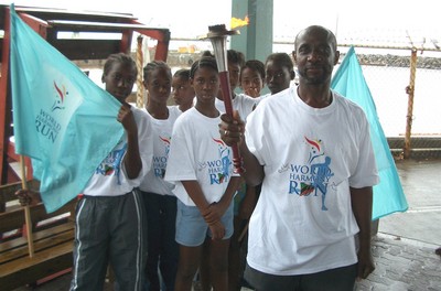 Acting Prime Minister (of Education) Sam Terence Condor of St. Kitts