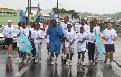 Hon. Sam Terence Condor, St. Kitts, runs