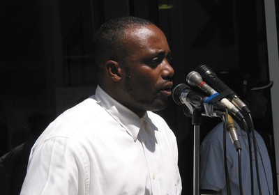 Hon. Rayburn Blackmoore, the Minister of State and Legal Affairs, Dominica