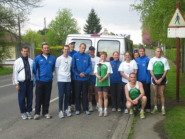 "Maubeuges Marathon" and his President, M. Parris