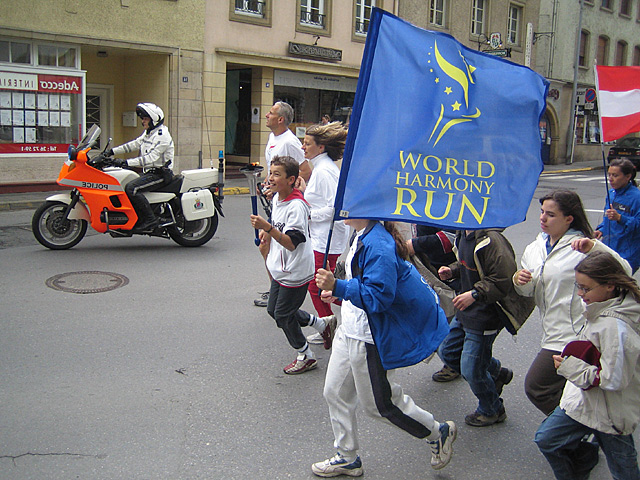 Arrival in Luxembourg City