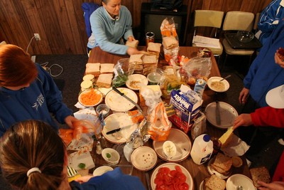 ....and lunch-prep for our team.