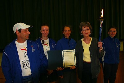 US Team and Mayor of Rising Sun MD
