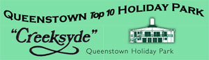 Queenstown Top Ten "Creeksyde" Queenstown Top Ten "Creeksyde"